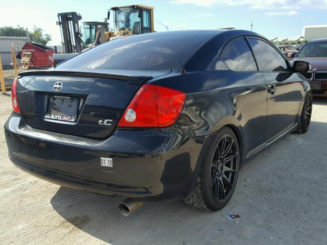 JTKDE177550042031 - 2005 TOYOTA SCION TC 黑色 照片 4