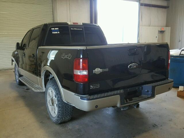 1FTPW14V08KD71118 - 2008 FORD F150 SUPER BLACK photo 3