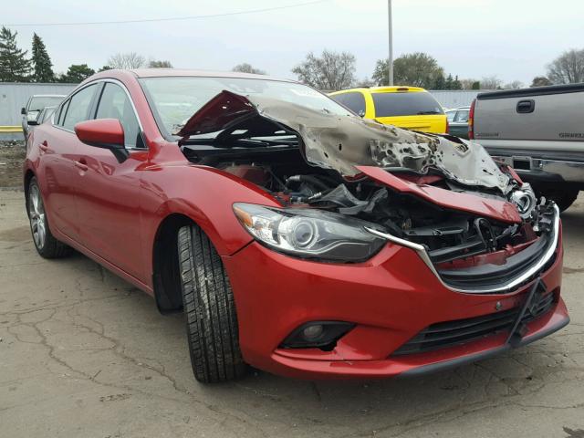 JM1GJ1W69E1142541 - 2014 MAZDA 6 GRAND TO RED photo 1