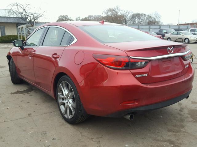 JM1GJ1W69E1142541 - 2014 MAZDA 6 GRAND TO RED photo 3