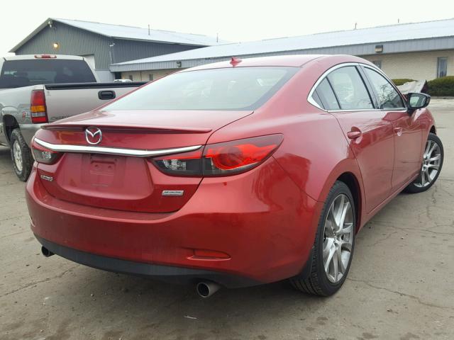 JM1GJ1W69E1142541 - 2014 MAZDA 6 GRAND TO RED photo 4