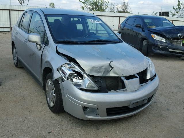 3N1BC1AP7AL429872 - 2010 NISSAN VERSA S SILVER photo 1