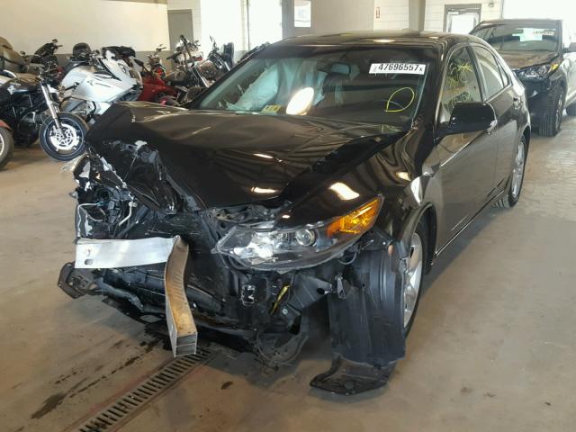 JH4CU2F65AC041859 - 2010 ACURA TSX BLACK photo 2