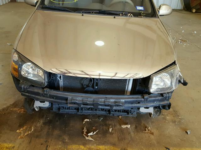 KNAFE221495618724 - 2009 KIA SPECTRA EX GOLD photo 9