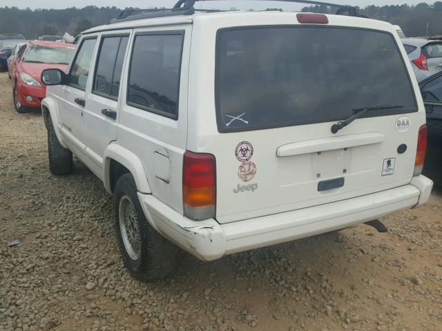 1J4FT68S1XL558503 - 1999 JEEP CHEROKEE S WHITE photo 3