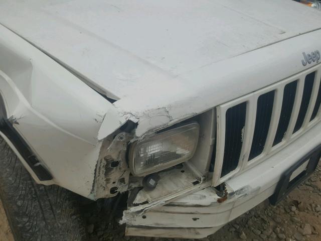 1J4FT68S1XL558503 - 1999 JEEP CHEROKEE S WHITE photo 9