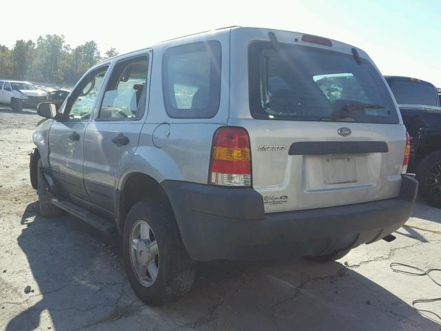 1FMCU02154KB12189 - 2004 FORD ESCAPE XLS SILVER photo 3