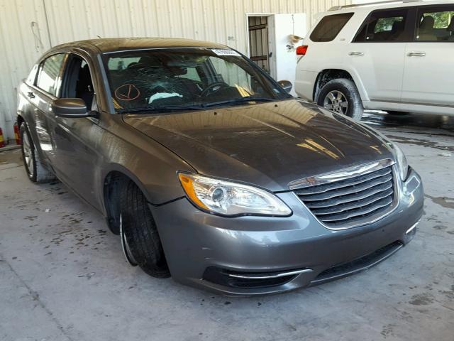 1C3CCBBG4DN607994 - 2013 CHRYSLER 200 TOURIN GRAY photo 1