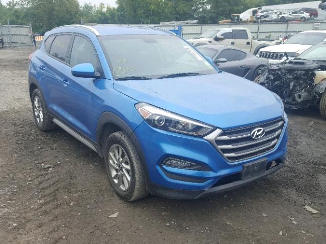 KM8J3CA49HU453046 - 2017 HYUNDAI TUCSON LIM BLUE photo 1