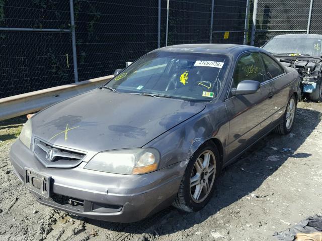 19UYA426X3A002766 - 2003 ACURA 3.2CL TYPE GRAY photo 10