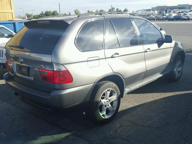 5UXFA13526LY24429 - 2006 BMW X5 3.0I GRAY photo 4