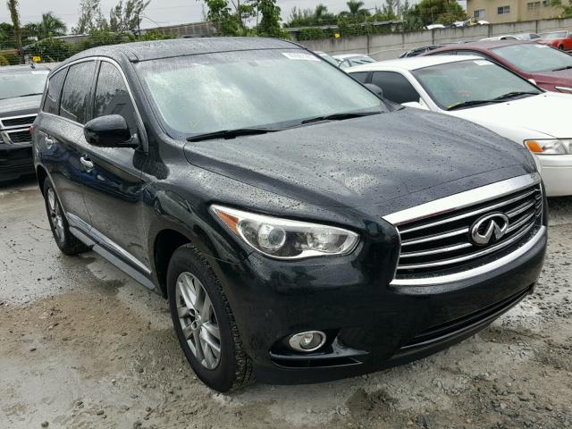 5N1AL0MN0DC340878 - 2013 INFINITI JX35 BASE BLACK photo 1