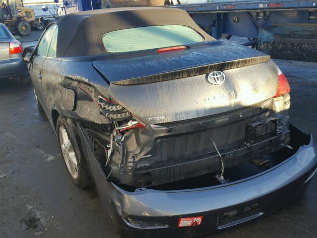 4T1FA38P48U143026 - 2008 TOYOTA CAMRY SOLA GRAY photo 3