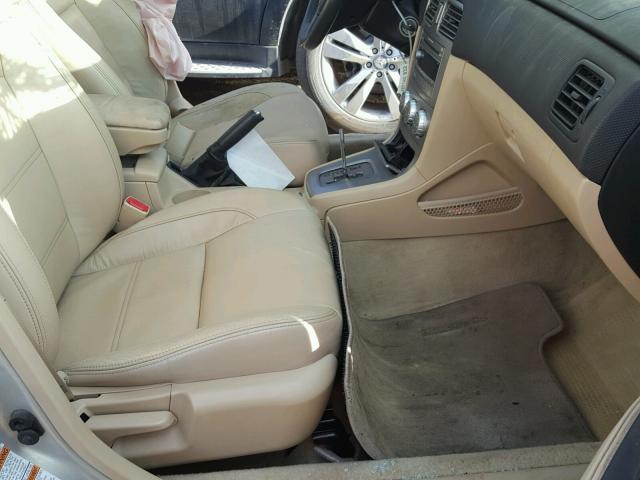 JF1SG69666H702905 - 2006 SUBARU FORESTER 2 SILVER photo 5