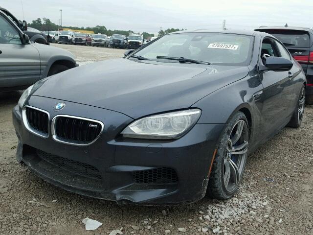 WBSLX9C52ED160216 - 2014 BMW M6 BLACK photo 2