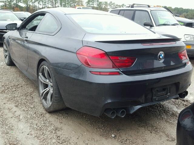 WBSLX9C52ED160216 - 2014 BMW M6 BLACK photo 3