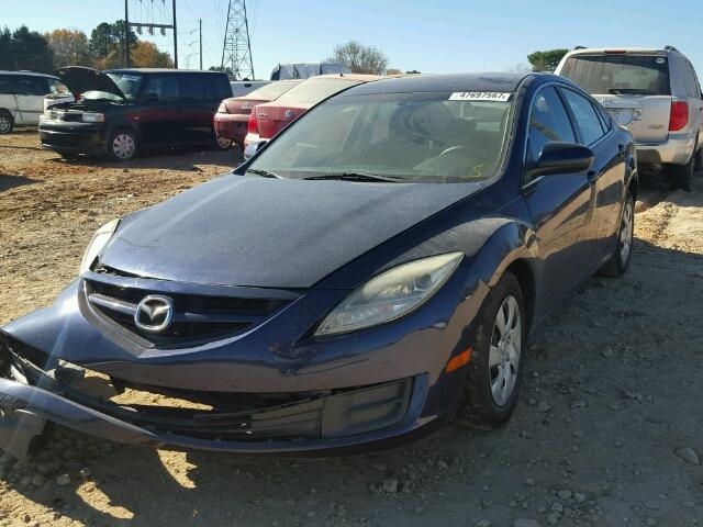 1YVHZ8BH0A5M14307 - 2010 MAZDA 6 I BLUE photo 2