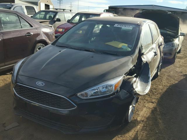 1FADP3K29FL357428 - 2015 FORD FOCUS SE BLACK photo 2