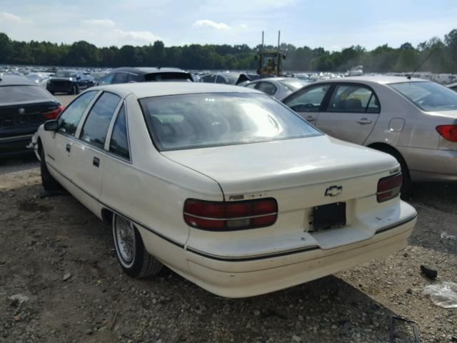 1G1BN53E7NR111851 - 1992 CHEVROLET CAPRICE CL WHITE photo 3