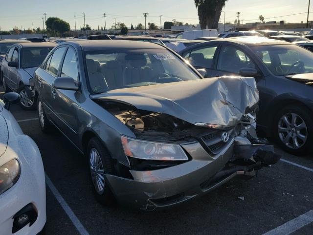 5NPET46C08H308970 - 2008 HYUNDAI SONATA GLS GRAY photo 1