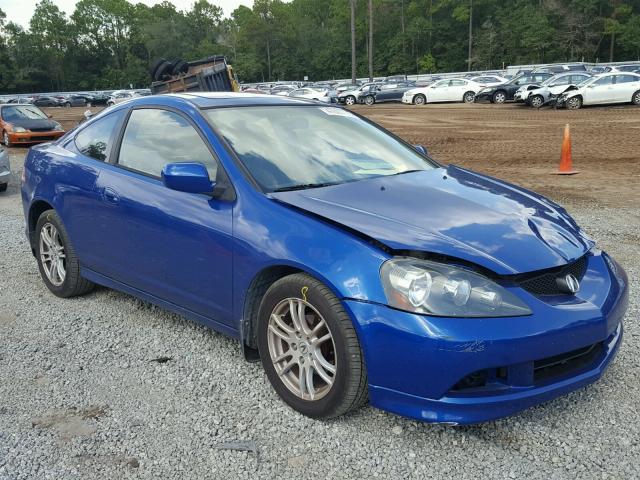JH4DC54826S018887 - 2006 ACURA RSX BLUE photo 1