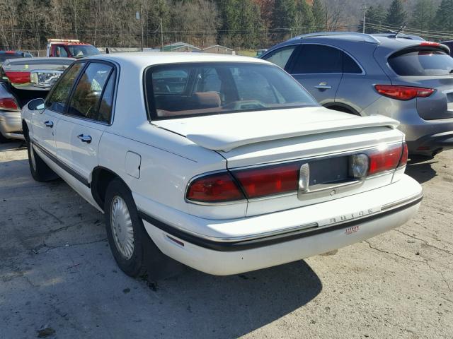 1G4HP52K3VH480131 - 1997 BUICK LESABRE CU WHITE photo 3