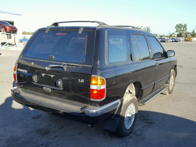 JN8AR05S7VW109360 - 1997 NISSAN PATHFINDER BLACK photo 4