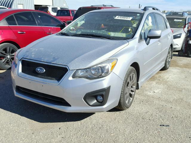 JF1GPAL61D1218308 - 2013 SUBARU IMPREZA SP SILVER photo 2