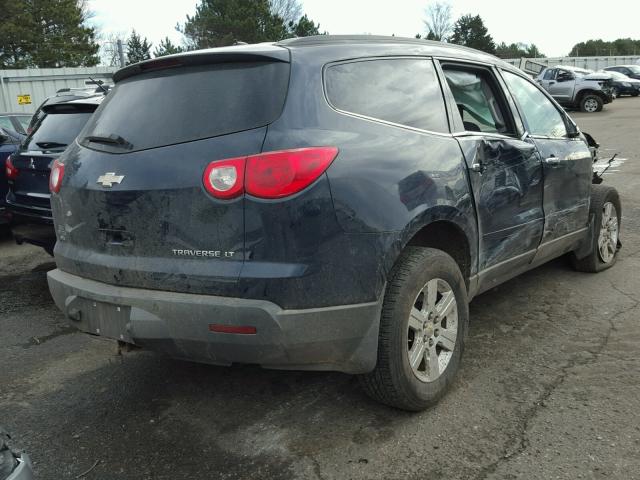 1GNKVGED5CJ238222 - 2012 CHEVROLET TRAVERSE L BLUE photo 4