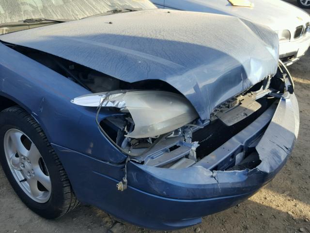 1FAFP55U12A125929 - 2002 FORD TAURUS SES BLUE photo 9