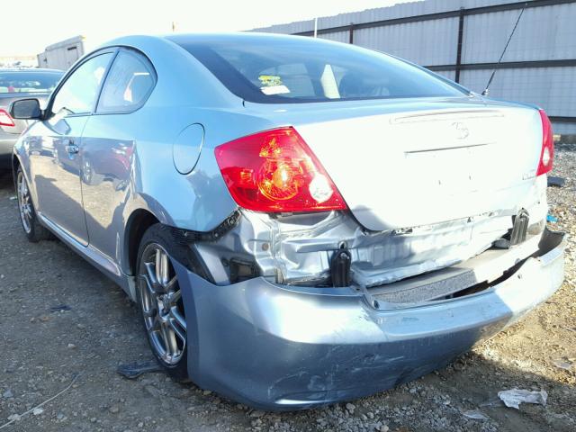 JTKDE177070187450 - 2007 TOYOTA SCION TC BLUE photo 3