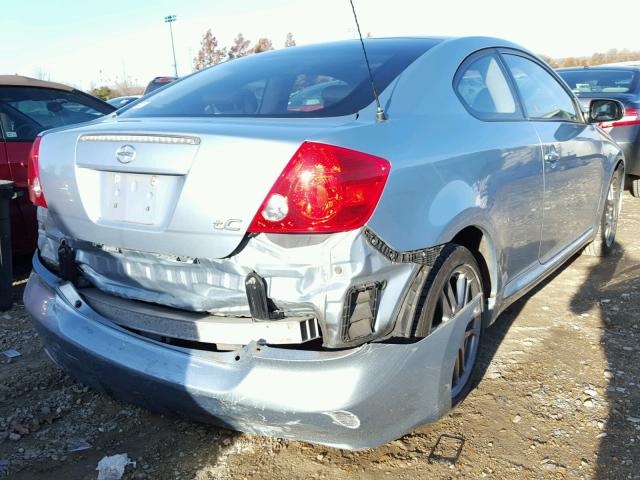 JTKDE177070187450 - 2007 TOYOTA SCION TC BLUE photo 4