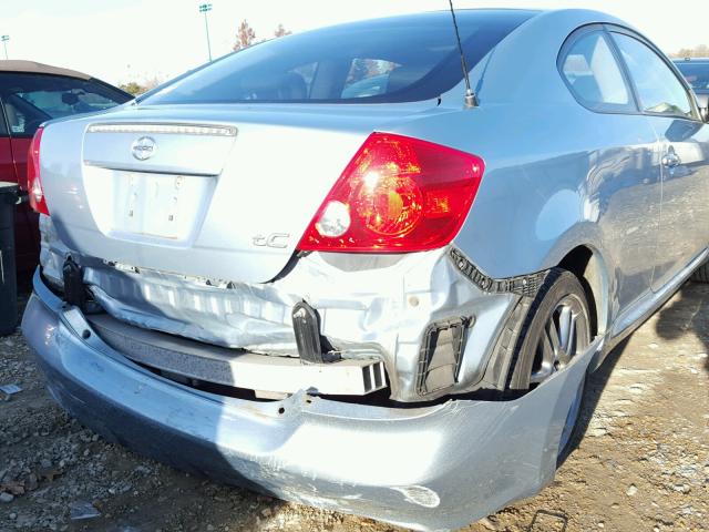 JTKDE177070187450 - 2007 TOYOTA SCION TC BLUE photo 9