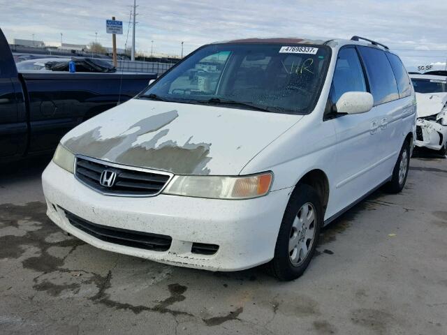 5FNRL18653B065395 - 2003 HONDA ODYSSEY EX WHITE photo 2
