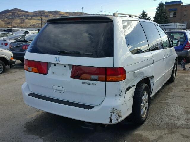 5FNRL18653B065395 - 2003 HONDA ODYSSEY EX WHITE photo 4