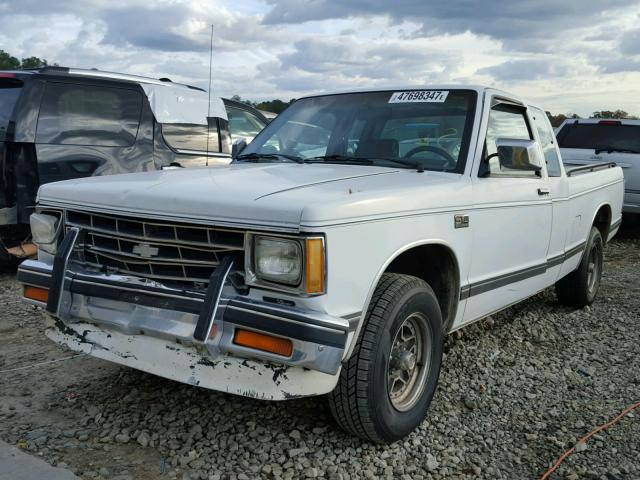 1GCCS14R4G2164291 - 1986 CHEVROLET S TRUCK S1 WHITE photo 2