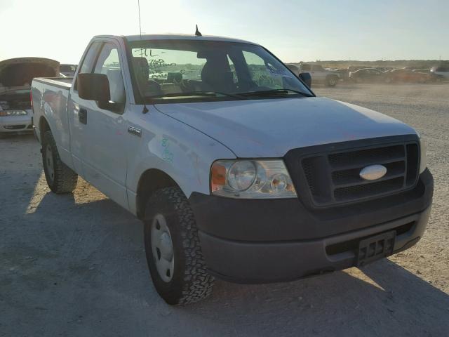 1FTRF12267KD41850 - 2007 FORD F150 WHITE photo 1