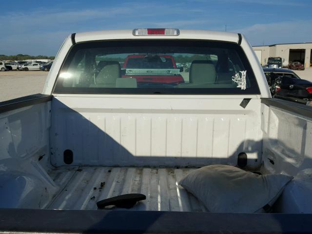 1FTRF12267KD41850 - 2007 FORD F150 WHITE photo 6