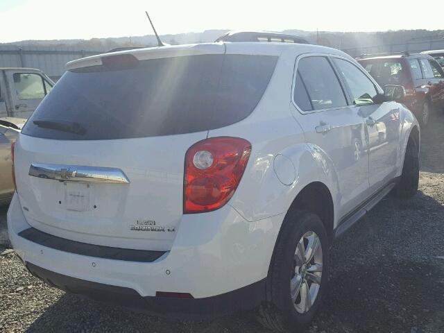 2GNFLGEK1E6253631 - 2014 CHEVROLET EQUINOX LT WHITE photo 4