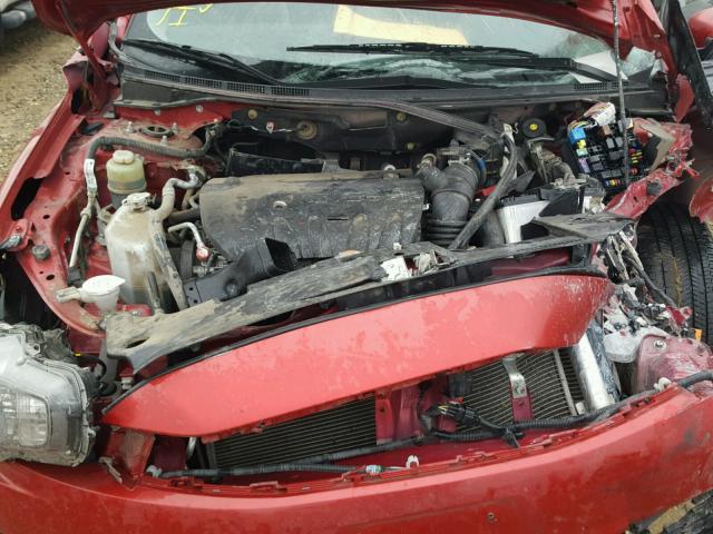 JA32V2FW6GU003858 - 2016 MITSUBISHI LANCER ES RED photo 7