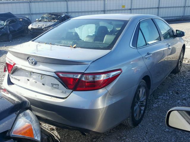 4T1BF1FK8HU695365 - 2017 TOYOTA CAMRY LE SILVER photo 4