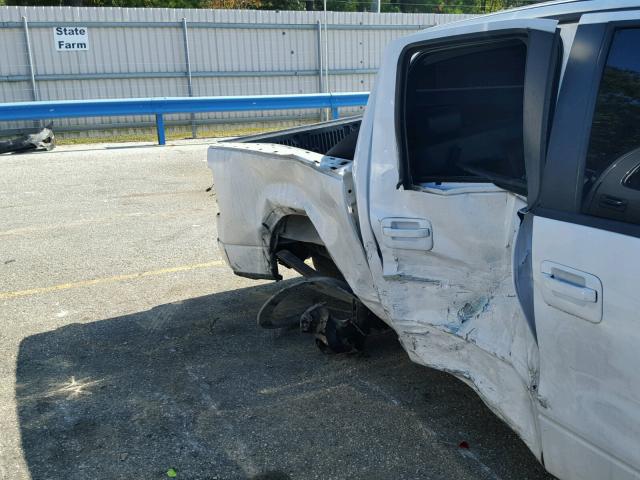 1FTPW14V77KD34498 - 2007 FORD F150 SUPER WHITE photo 9