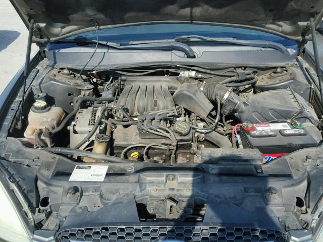 1FAFP53UX2G124570 - 2002 FORD TAURUS SE GREEN photo 7