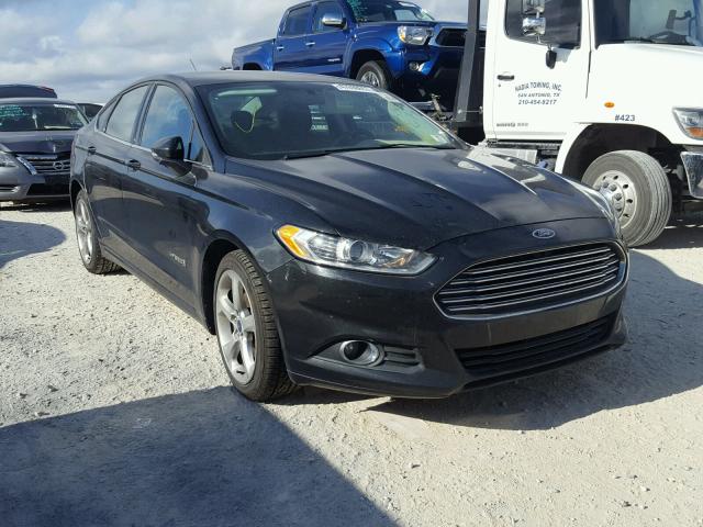 3FA6P0LUXDR336674 - 2013 FORD FUSION SE BLACK photo 1