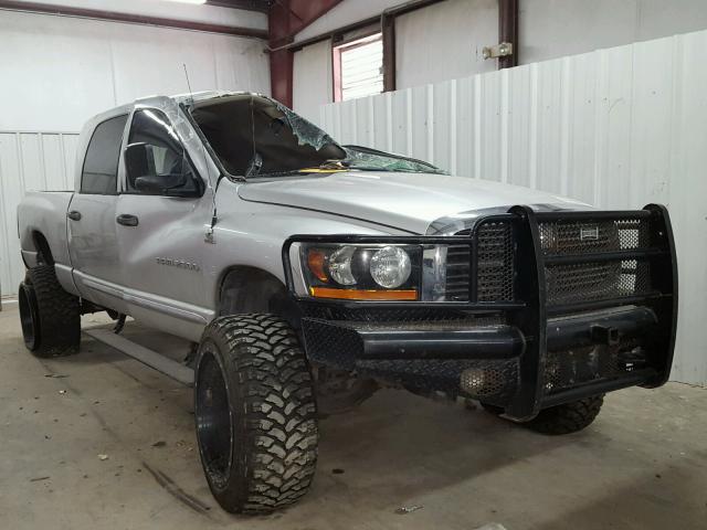 3D7KR29C16G159840 - 2006 DODGE RAM 2500 SILVER photo 1