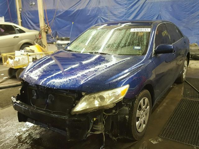 4T4BF3EK6BR162599 - 2011 TOYOTA CAMRY BASE BLUE photo 2