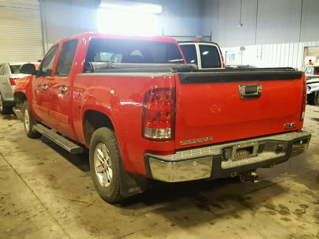 3GTRKVE32AG260995 - 2010 GMC SIERRA K15 RED photo 3