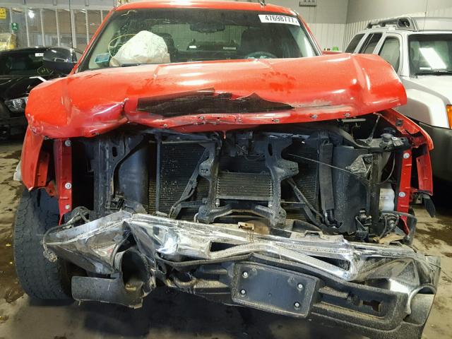 3GTRKVE32AG260995 - 2010 GMC SIERRA K15 RED photo 9