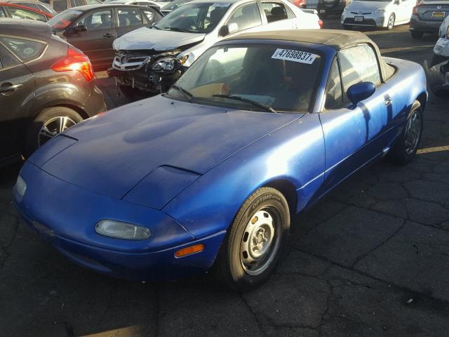 JM1NA3510N0304734 - 1992 MAZDA MX-5 MIATA BLUE photo 2