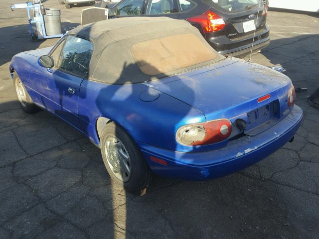 JM1NA3510N0304734 - 1992 MAZDA MX-5 MIATA BLUE photo 3